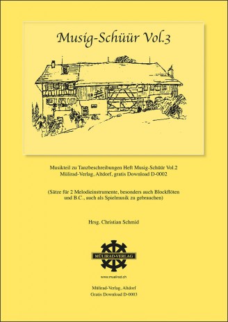 Musig-Schüür Vol. 3 (Download)