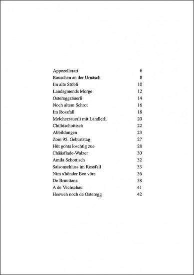 Appenzellerart - Heft II