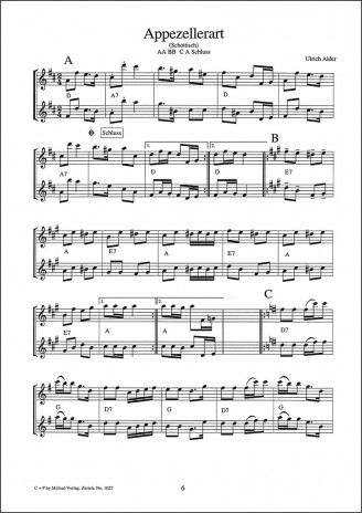 Appenzellerart - Heft II