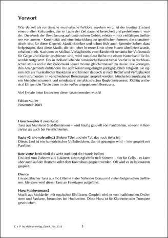 Romanian dances for ensemble