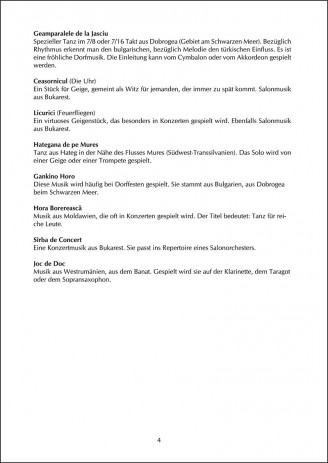 Romanian dances for ensemble