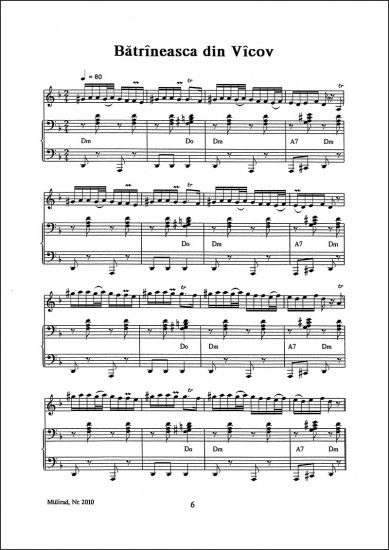 Rumänische Tänze, Heft I