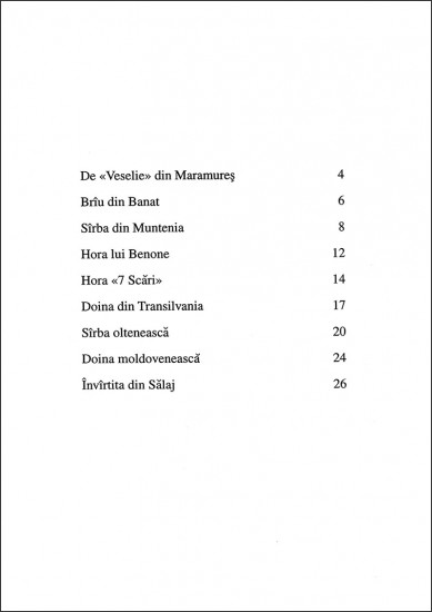 Rumänische Tänze, Heft II