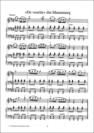 Rumänische Tänze, Heft II