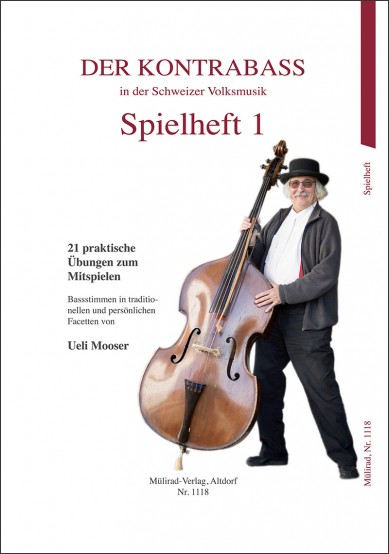 Kontrabass Spielheft 1 mit CD