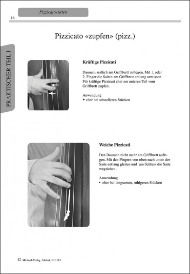 Der Kontrabass "Schule mit CD"