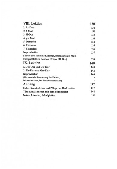 Neue Hackbrettschule