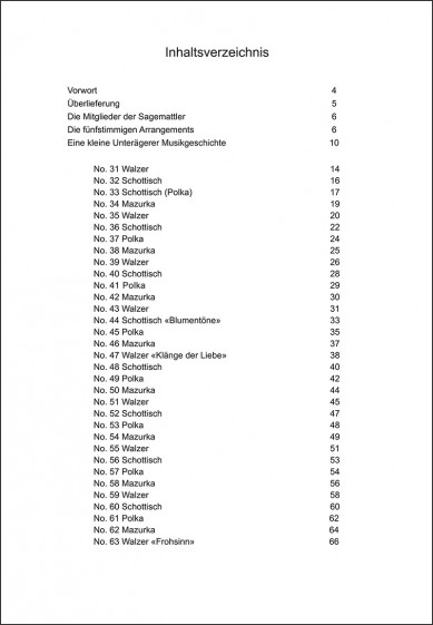 Sagemattler-Tänze Vol.2