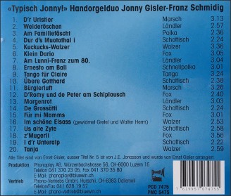 Typisch Jonny (CD)