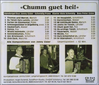 Chumm guet hei (CD)