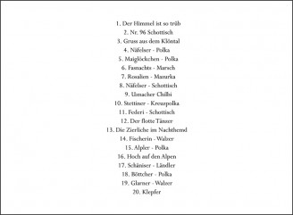 Bauerntänze Vol. 1 "Schänis"