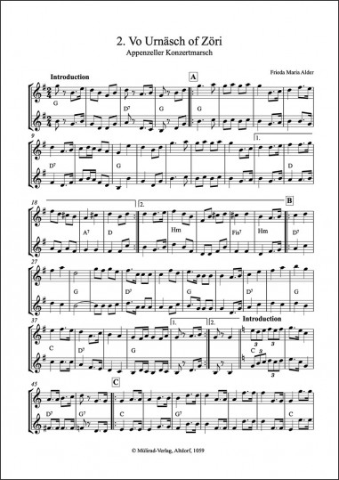 Häeweh noch mim Appezell