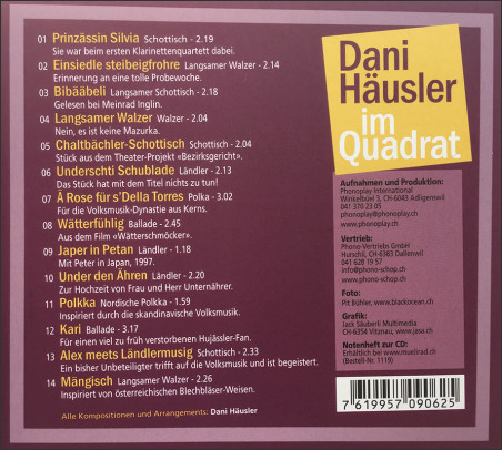 Dani Häusler im Quadrat