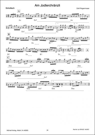 Rogenmoser Schwyzerörgeli "Griffschrift"